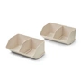 LIEWOOD - Rosemary Boîte de rangement, moyenne, sandy (lot de 2)