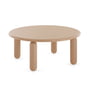 Kartell - Undique Mas Table d'appoint, Ø 85 cm, H 30 cm, orange