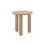 Kartell - Undique Mas Table d'appoint, Ø 48 cm, H 51 cm, orange