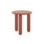 Kartell - Undique Mas Table d'appoint, Ø 48 cm, H 51 cm, poudre