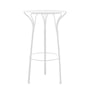 Kartell - Hiray Outdoor Table haute, blanc