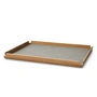 Lind DNA - Airy Teak Plateau Square L, teck / Nupo light grey