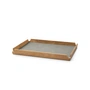 Lind DNA - Airy Teak Plateau Square M, teck / Nupo light grey