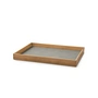 Lind DNA - Even Teak Plateau Square M, teck / Nupo light grey