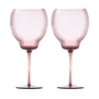 Pols Potten - Pum Coupe Verre à vin L, violet foncé (set de 2)