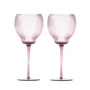 Pols Potten - Pum Coupe Verre à vin S, violet foncé (set de 2)