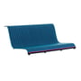 Magis - South Housse d'assise pour banc de jardin, bleu / bleu clair