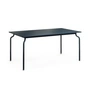 Magis - South Table de jardin, 160 x 90 cm, bleu nuit