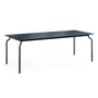 Magis - South Table de jardin, 200 x 90 cm, bleu nuit