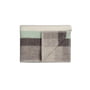 Røros Tweed - Mikkel Couverture en laine pour bébé 100 x 67 cm, gris