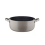 Alessi - Tama Casserole avec 2 poignées, Ø 24 cm, gris