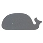 Hey Sign - Tapis Enfant Baleine, 82 x 120 cm, 5 mm, Anthracite 01