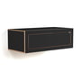 Ambivalenz - Fläpps Box Console murale 80 x 27 cm, noir