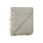 Røros Tweed - Vega Couverture en laine 210 x 150 cm, gris