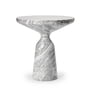 ClassiCon - Bell Table d'appoint, marbre poli (Grigio Nuvolato)