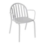 Fatboy - Fred's Outdoor chaise à accoudoirs, gris clair (édition exclusive)