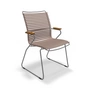 HOUE - CLICK Outdoor Dining fauteuil à haut dossier, sable