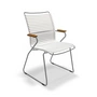 HOUE - CLICK Outdoor Dining fauteuil à haut dossier, muted white