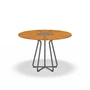 HOUE - CIRCLE Outdoor Table Ø 110 cm, bambou