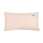 Nobodinoz - L1N0 Coussin, 50 x 30 cm, mauve rose (brodé)