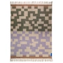 Mette Ditmer - Maze couverture de laine, 130 x 190 cm, violet