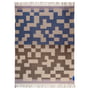 Mette Ditmer - Maze couverture de laine, 130 x 190 cm, chocolat