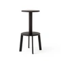 & Tradition - Tabouret de bar Massif AV40, chêne teinté foncé / warm black