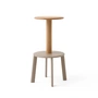 & Tradition - Tabouret de bar Massif AV40, chêne / gris beige