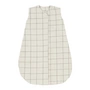 Nobodinoz - L1N0 Sac de couchage pour bébé, 0-6 mois, charcoal grid (light)