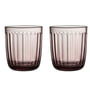 Iittala - Raami Verre à boire 26 cl, calluna (set de 2)