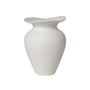 Broste Copenhagen - Florentina Vase, Ø 16 cm x H 2 2. 5 cm, blanc