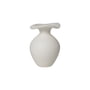 Broste Copenhagen - Florentina Vase, Ø 9,5 cm x H 14 cm, blanc