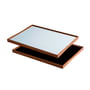 ArchitectMade - Tablett Turning Tray , 38 x 51 cm, noir / bleu