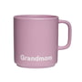 Design Letters - VIP Favourite Tasse en porcelaine avec anse, Grandmom / lavender