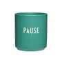 Design Letters - AJ Favourite Tasse en porcelaine, Pause / antique green