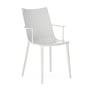 Kartell - H.H.H. Chaise avec accoudoirs, blanc