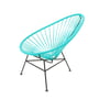 Acapulco Design - Enfants Acapulco Mini Chair , aqua / noir