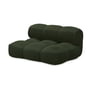 OUT Objekte unserer Tage - Canapé Sander Loveseat, vert mousse (Hug Me 032 by Chivasso)