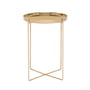 e15 - Habibi Table d'appoint H 47 Ø 37 cm, laiton