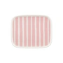 Marimekko - Oiva Piccolo Assiette, 15 x 12 cm, blanc / rose