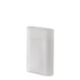 Muuto - Ridge Vase H 35 cm, verre, blanc