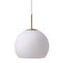 Frandsen - Ball Lampe à suspendre verre Ø 25 cm, blanc opalin