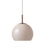 Frandsen - Ball Lampe à suspendre verre Ø 18 cm, sand grey