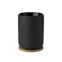 Stelton - Theo Gobelet à thé thermique avec dessous de verre, 0,25 l, noir