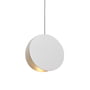 e15 - LT05 North Lampe suspendue Ø 33 cm, acier revêtu par poudre, blanc de sécurité RAL 9003