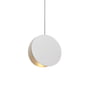 e15 - LT05 North Lampe suspendue Ø 23 cm, acier revêtu par poudre, blanc de sécurité RAL 9003