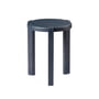 FDB Møbler - D108 Ragnesminde Table d'appoint, Ø 35 cm, midnight blue