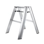 Metaphys - Premium Lucano 2 Step Escabeau pour tabouret, argent