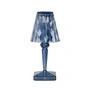 Kartell - Battery Lampe de table à accu H 30 cm, bleu ciel