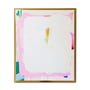 HKliving - Framed Artwork Tableau mural avec cadre en plexiglas, 127 x 152 cm, white sands